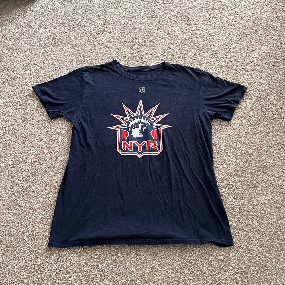 New York Rangers Retro Logo T-Shirt